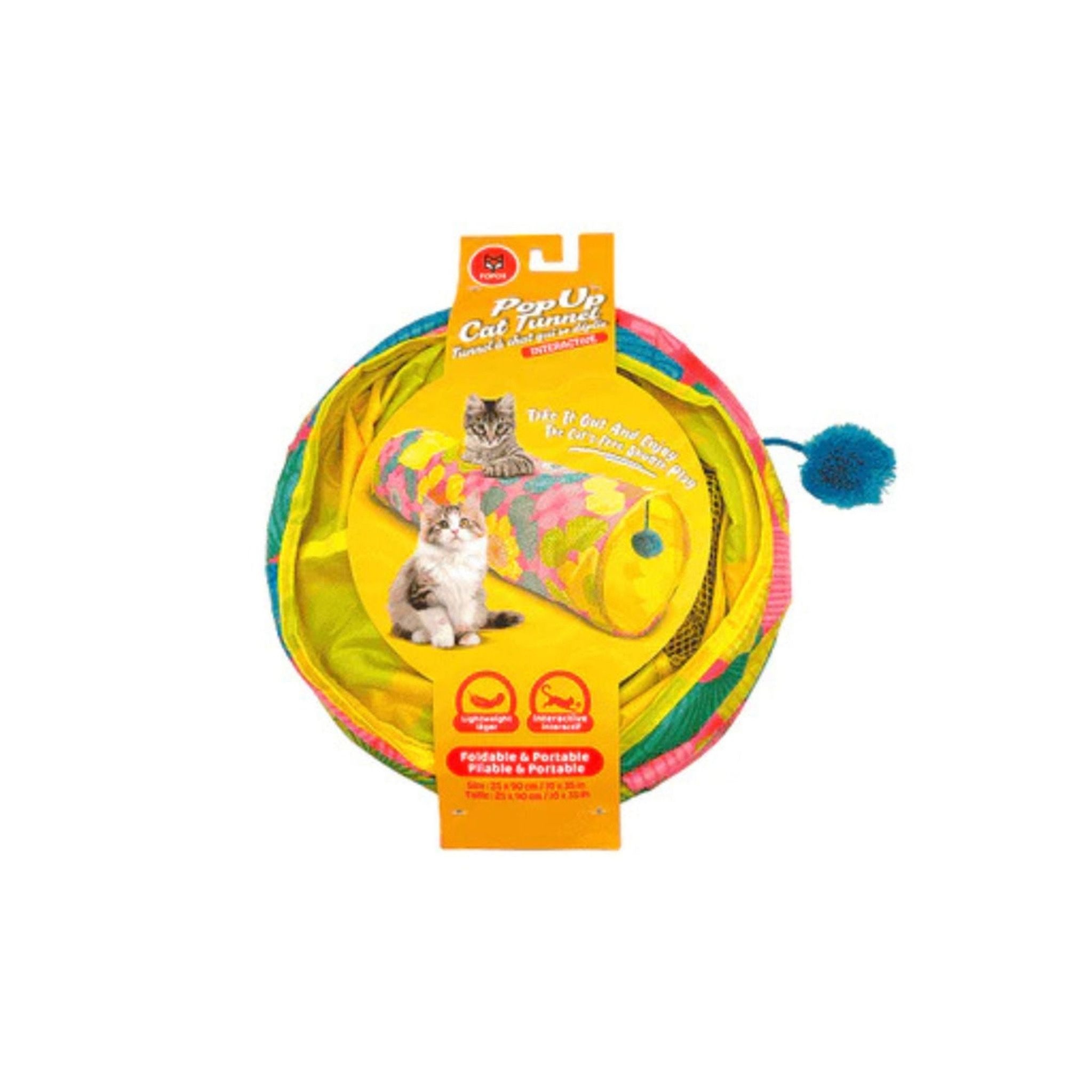 Đồ chơi đường hầm hoa nở cho mèo FOFOS