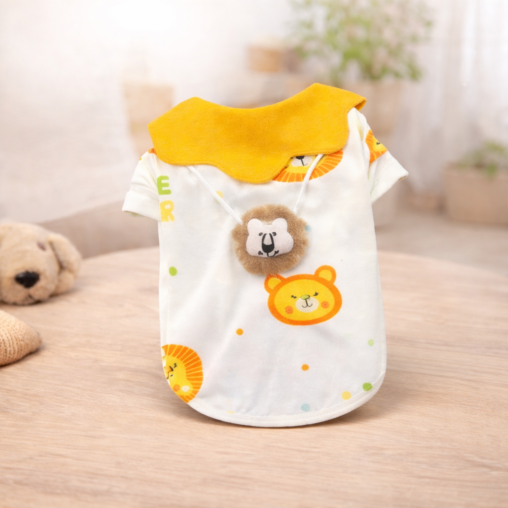 Áo Họa Tiết Cổ Lion