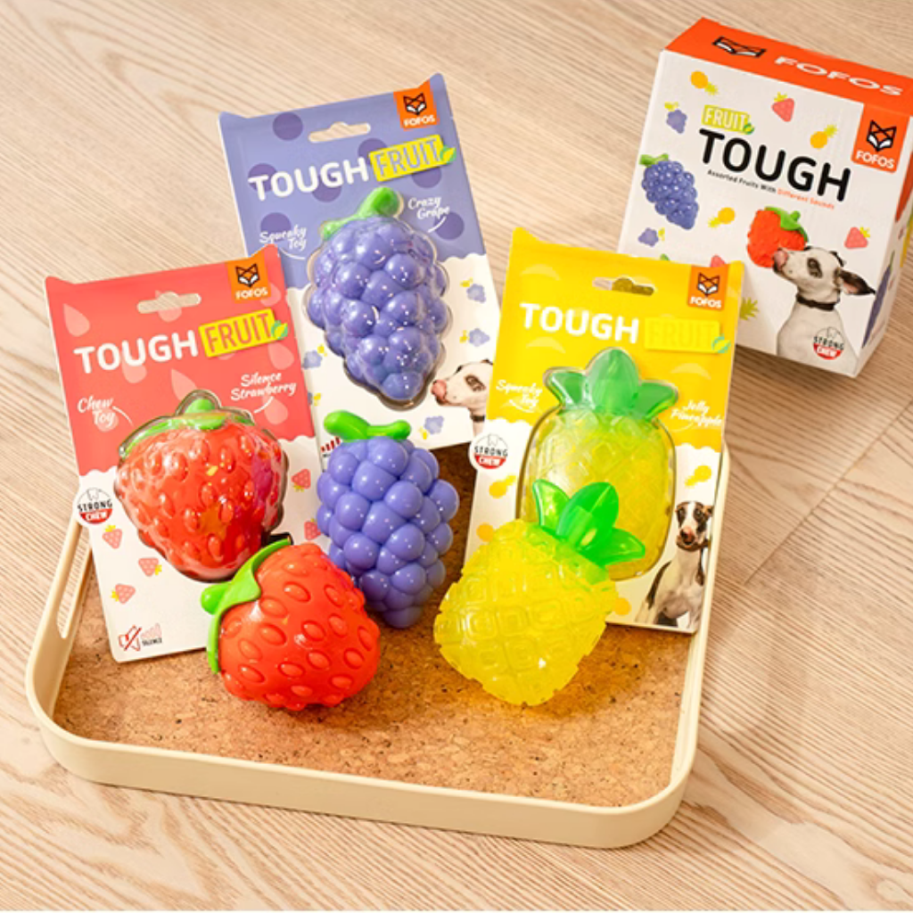 Đồ chơi cắn gặm hình chùm nho FOFOS (Loa To)