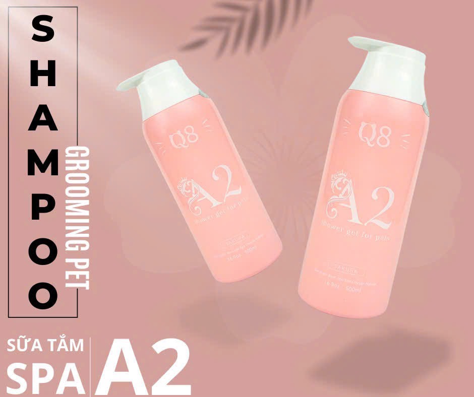 Sữa tắm Spa - Q8 - A2 500ml hương Sakura