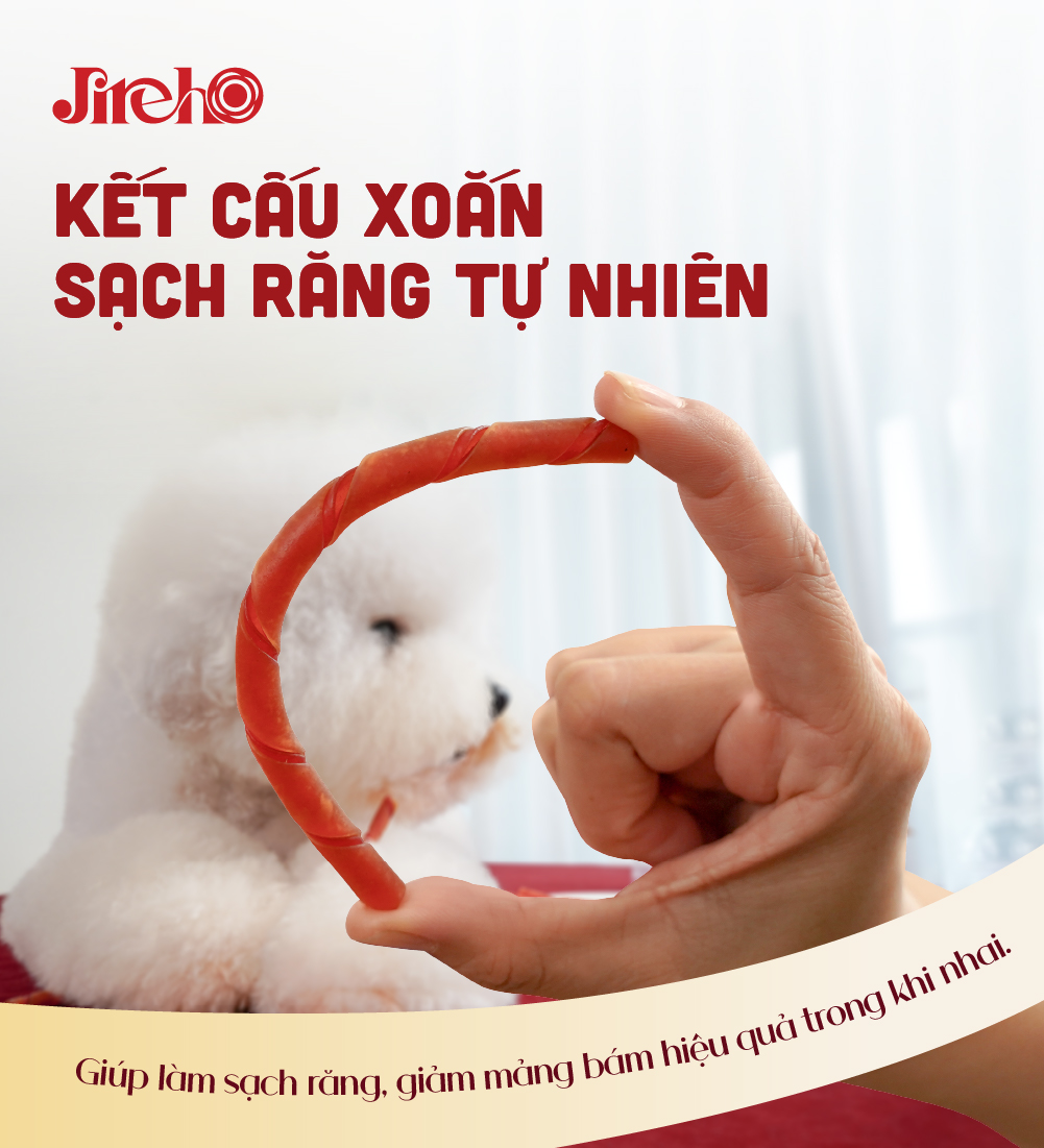 Que xoắn Thịt gà & Bơ đậu phộng 110g