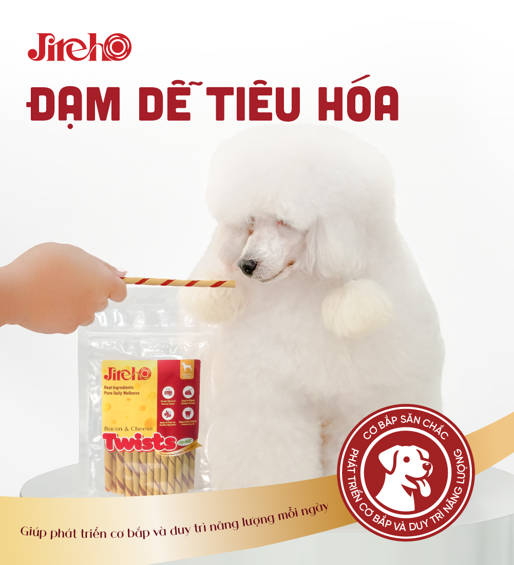 Que xoắn hương Thịt xông khói & Phô mai 110g