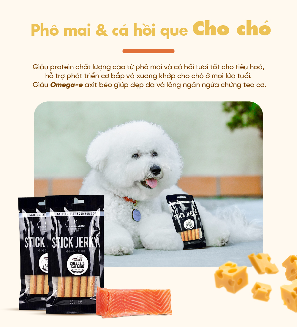 Thịt que cho chó Bow Wow 50g