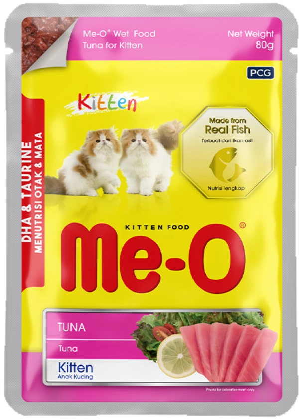 Pate cho mèo con Me-O vị Cá ngừ 80g