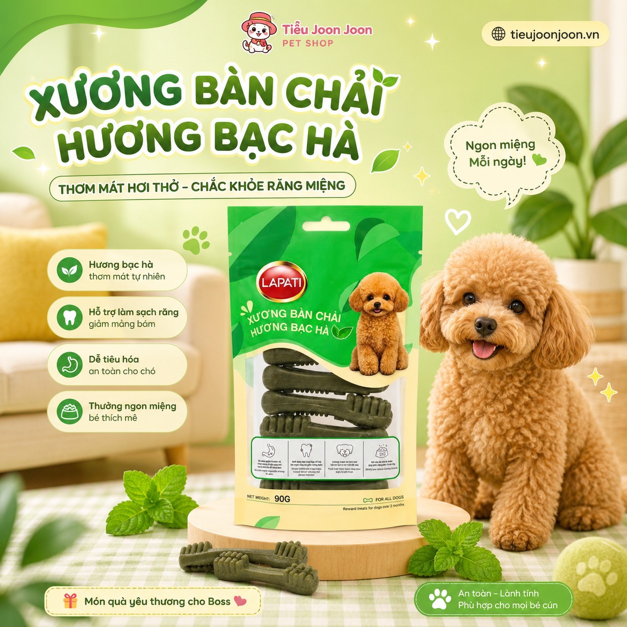 Xương bàn chải LAPATI 90g