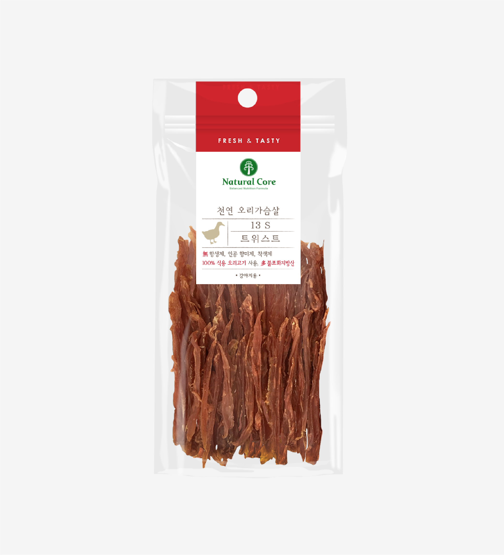 Thịt Ức Sấy Cứng Natural Core (Thịt Vịt, Thịt Gà)