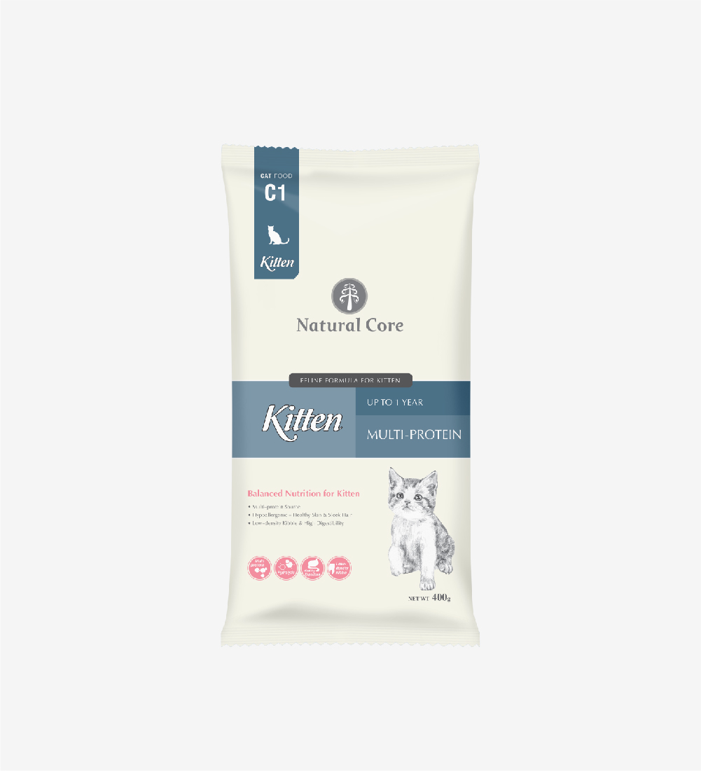 Thức ăn hạt Natural Core BENE C1 cho mèo con