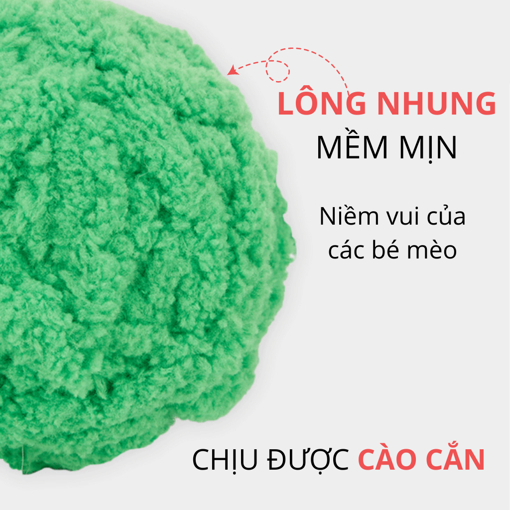 Đồ chơi cho thú cưng hình cuộn len FOFOS