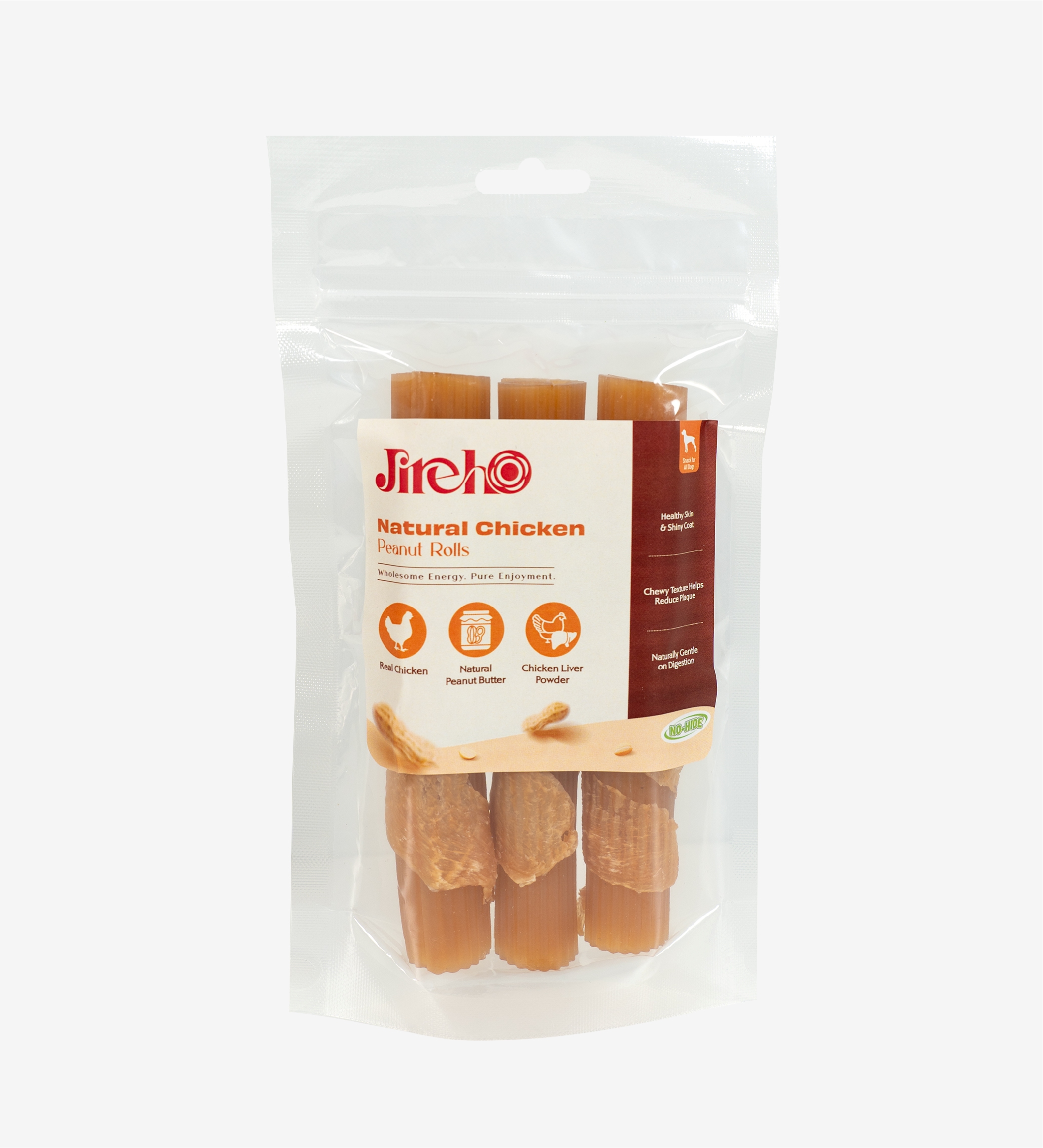 Que cuộn Gà & Đậu phộng 180g