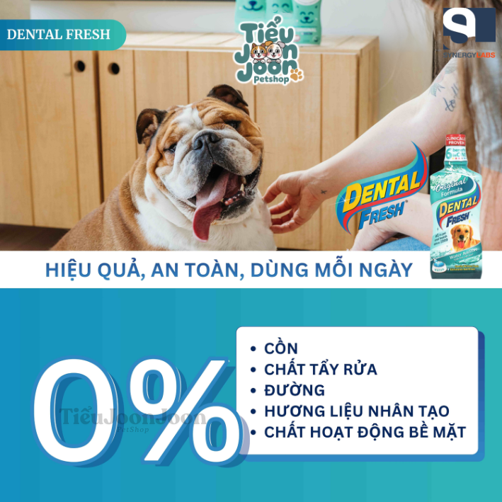 Dung Dịch Hết Hôi Miệng Cho Chó 237ml [USA]