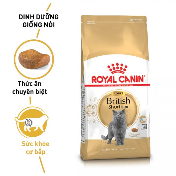 Thức ăn hạt cho mèo Royal Canin - British Shorthair Adult 400g