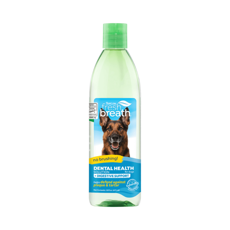 Nước vệ sinh răng miệng TropiClean – hỗ trợ tiêu hóa cho chó 473ml
