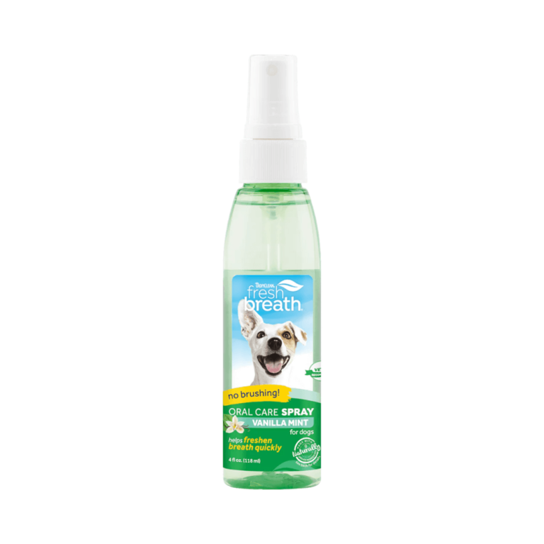 Xịt vệ sinh răng miệng cho chó TropiClean vị trà xanh 118ml