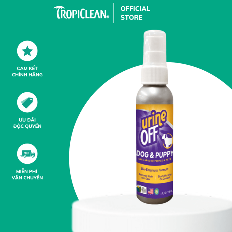 Xịt khử mùi nước tiểu chó Urine OFF 118ml