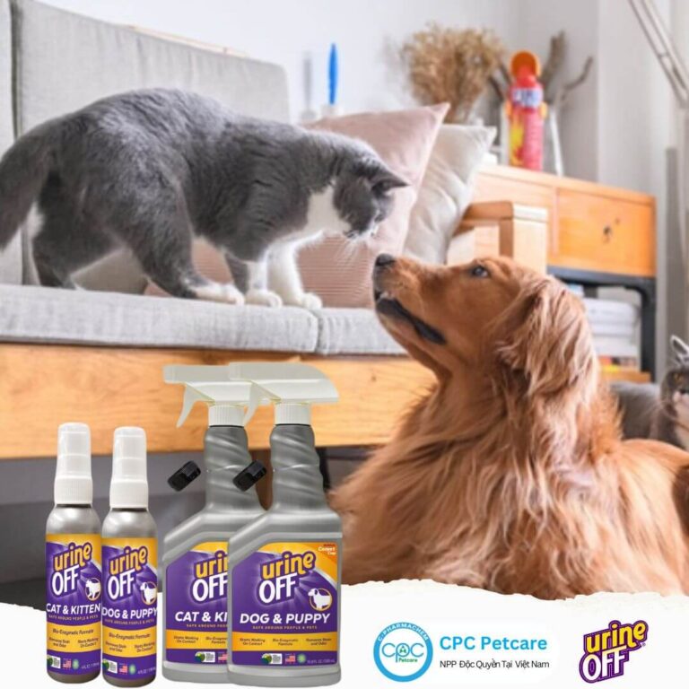 Xịt khử mùi nước tiểu chó Urine OFF 118ml