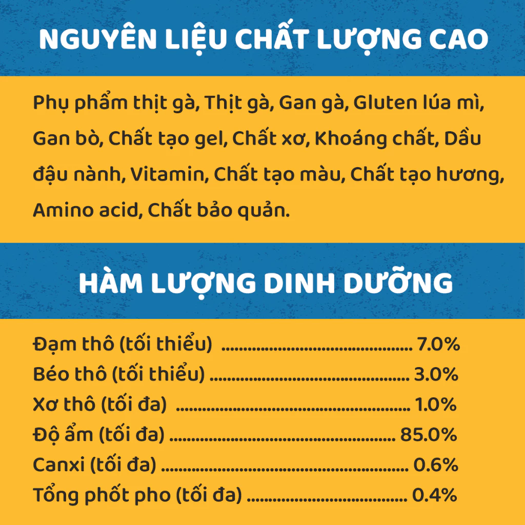 Pate cho chó lớn dạng sốt Pedigree - Bò nấu sốt 130g