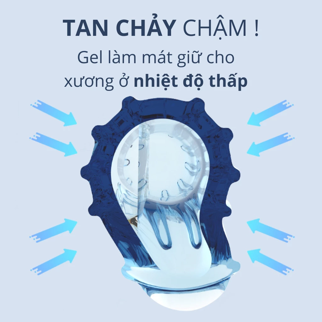 Đồ chơi cho chó xương gặm làm lạnh FOFOS