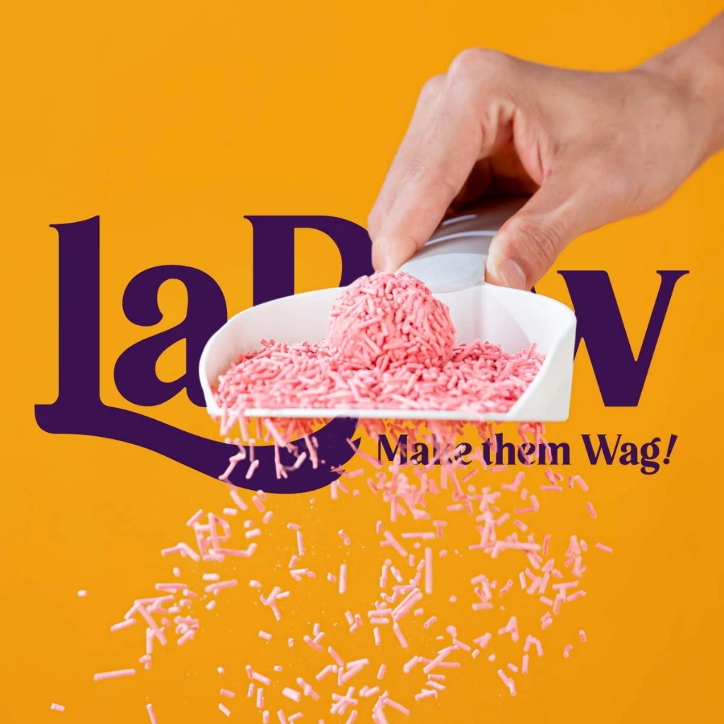 Cát vệ sinh đậu nành cao cấp LaPaw 7L - Mùi Đào