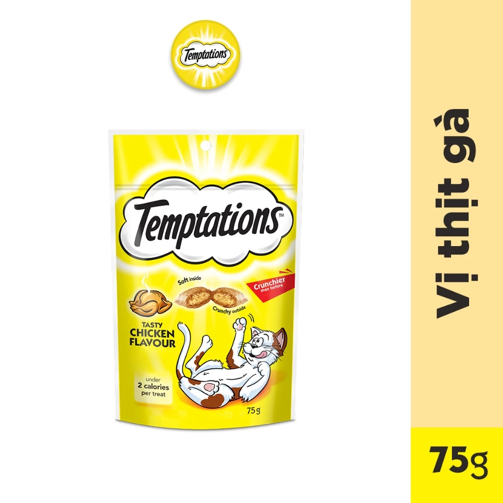 Bánh thưởng Temptations cho Mèo