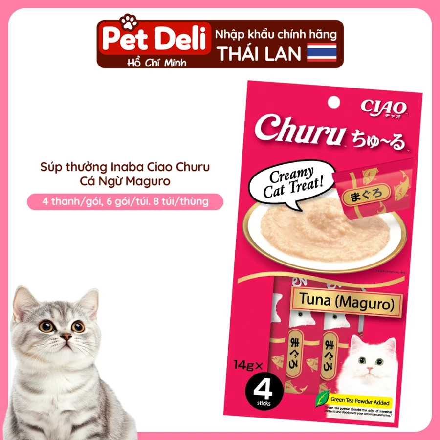 Súp thưởng Ciao Inaba (14g x 4P)