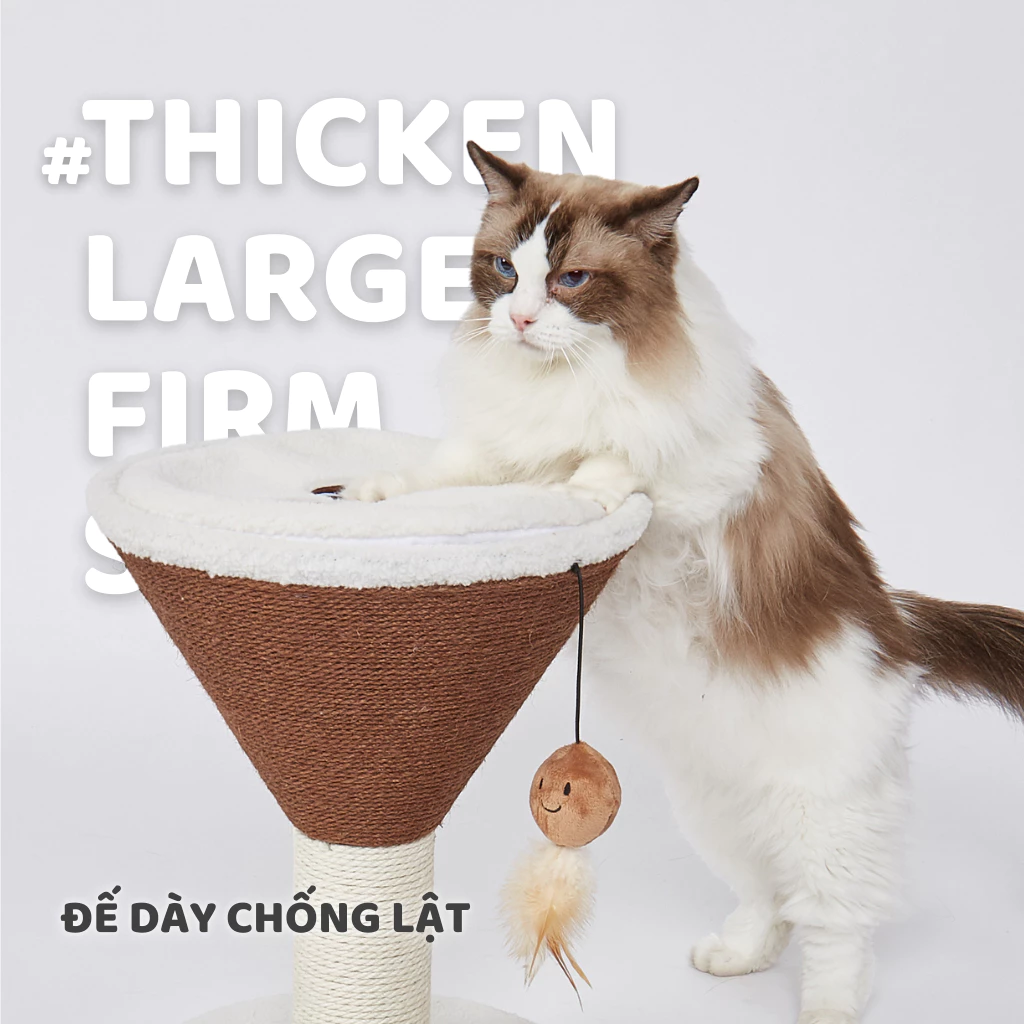 Trụ cào móng mèo Ly Cà Phê FOFOS