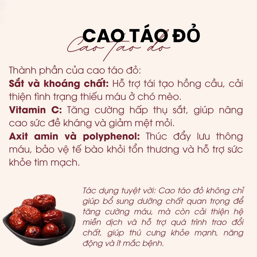 Bột bổ máu Ecopets ECO IRON 5G
