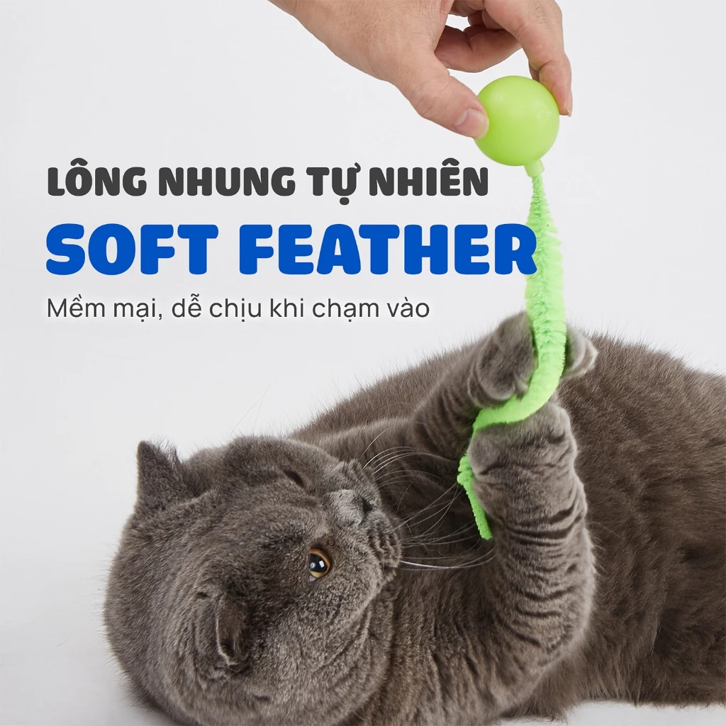 Đồ chơi cho thú cưng bóng nảy phát sáng FOFOS