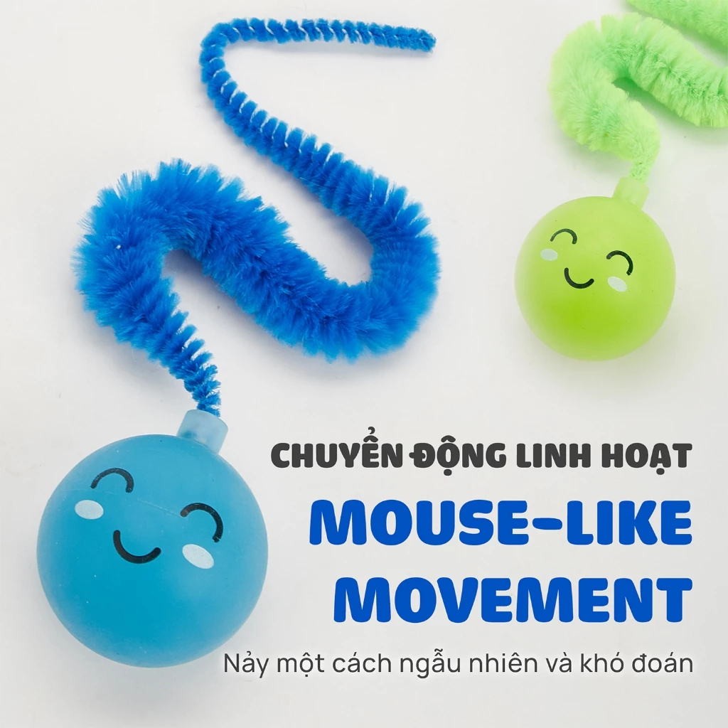 Đồ chơi cho thú cưng bóng nảy phát sáng FOFOS