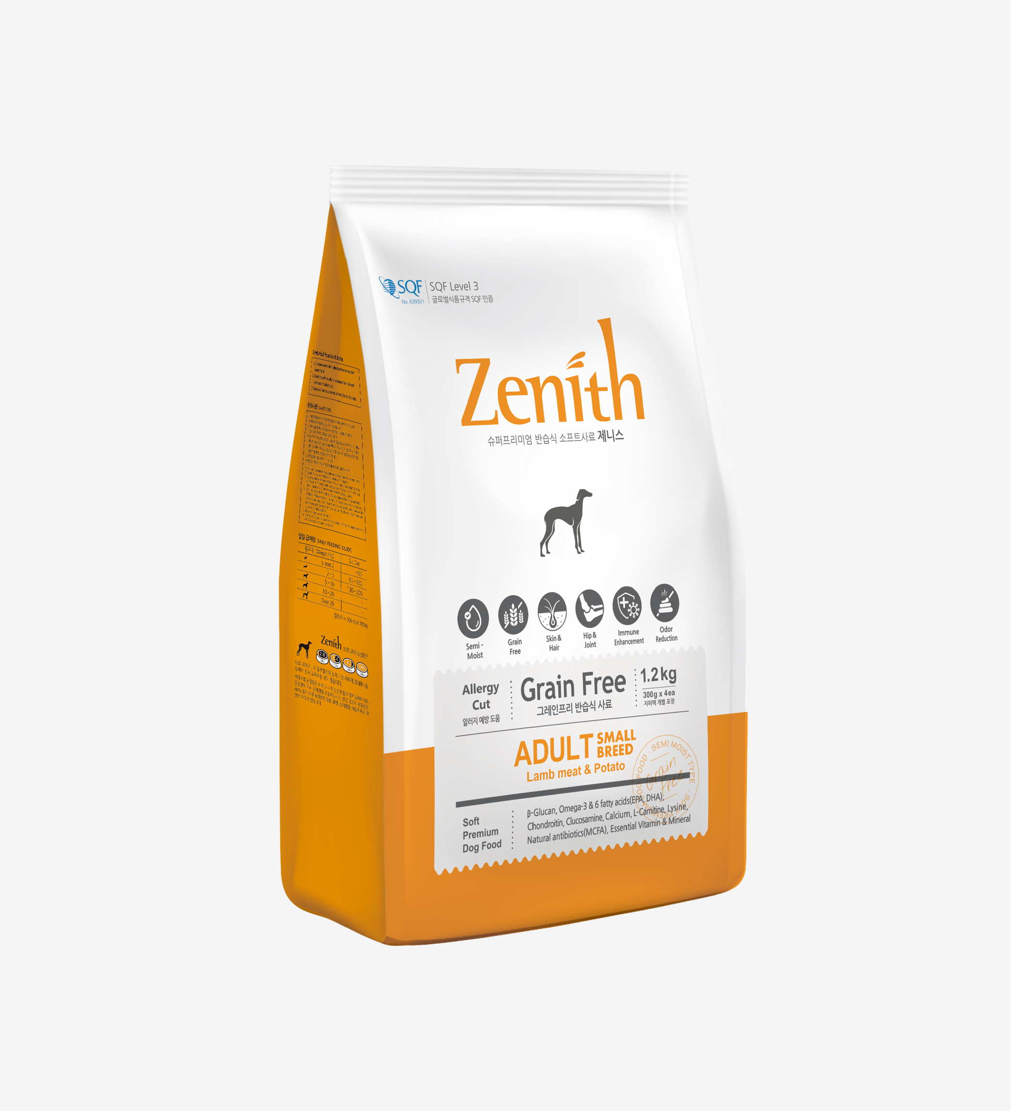 Thức ăn hạt mềm cho chó trưởng thành - Zenith Adult 1.2kg