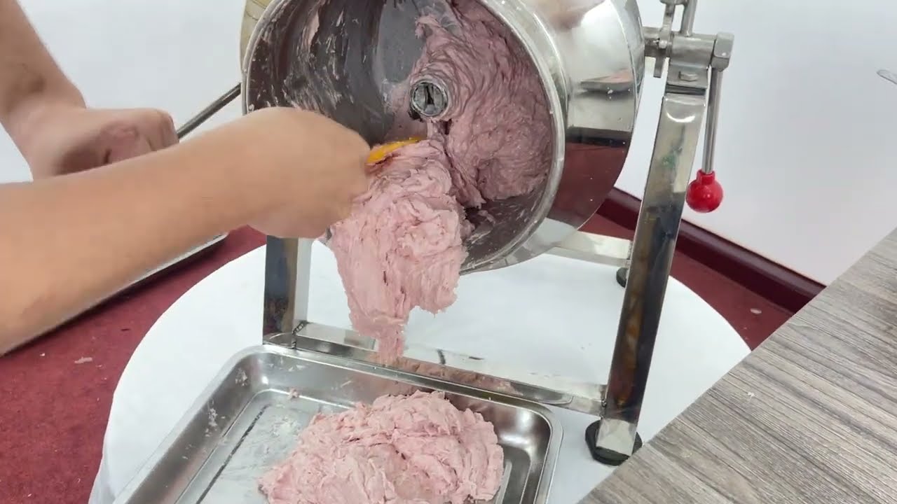 Hướng Dẫn Làm Giò Chả Bằng Máy Xay Thịt Công Nghiệp