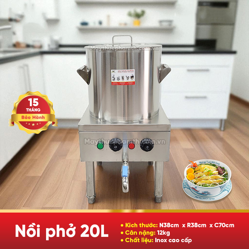 NỒI NẤU PHỞ ĐIỆN T&H 20 LÍT
