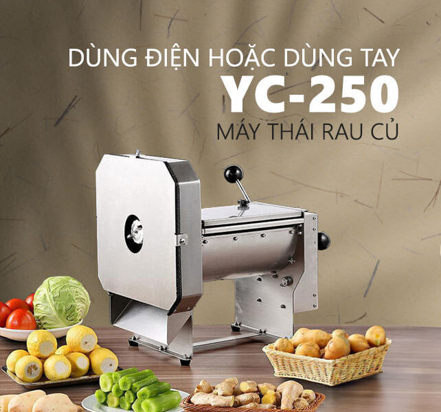 Máy Thái Rau Củ Quả YC-250