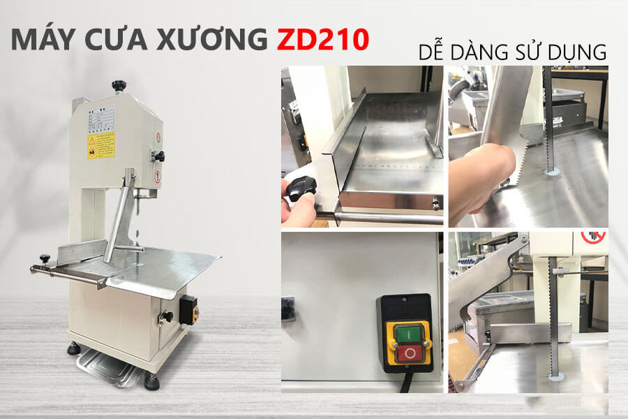 Máy Cưa Xương ZD-210 Vỏ Thép Sơn Tĩnh Điện