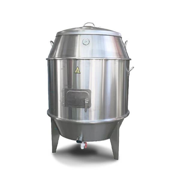 Lò quay gà vịt inox 80 cm (8 – 12 con)