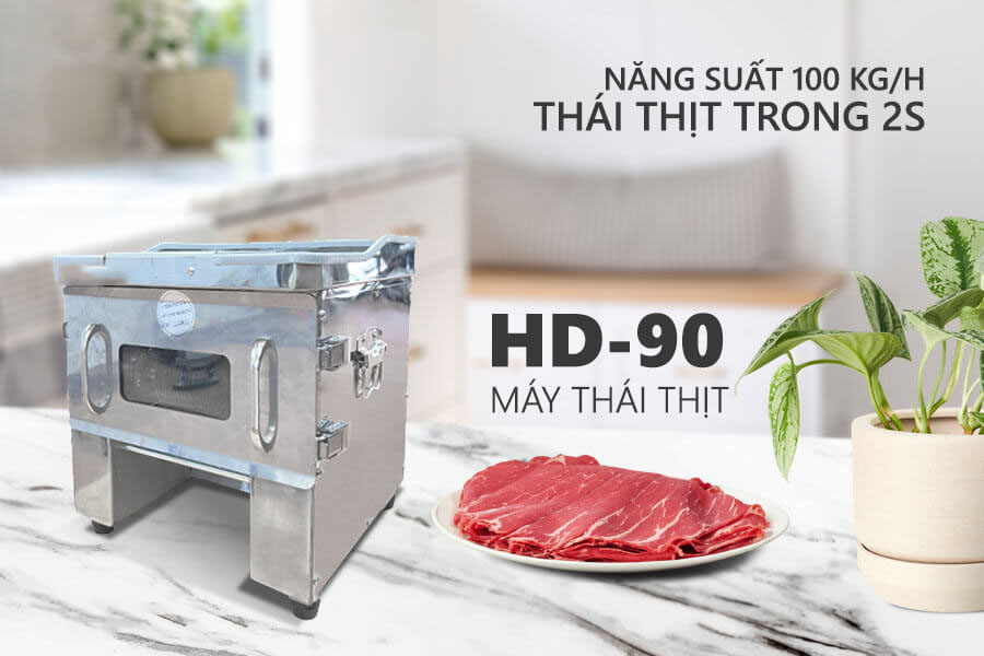 Máy Thái Thịt Tươi Sống HD-90