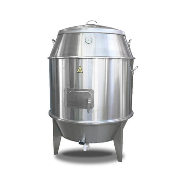 Lu quay gà vịt inox 90 cm (10 – 12 con)