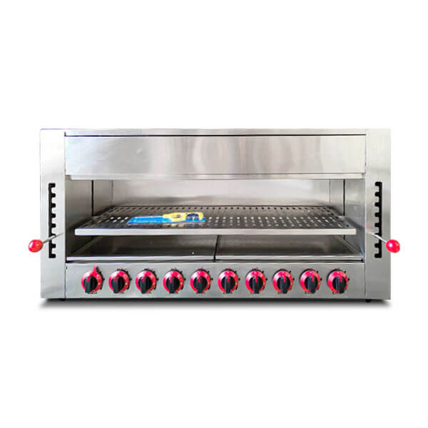 Lò nướng Salamander dùng gas 10 họng đốt
