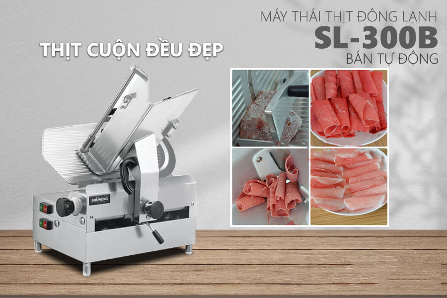 Máy Thái Thịt Tự Động SL-300B
