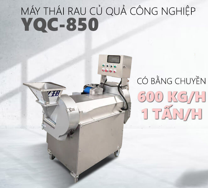 Máy Thái Rau Củ Công Nghiệp YQC-850