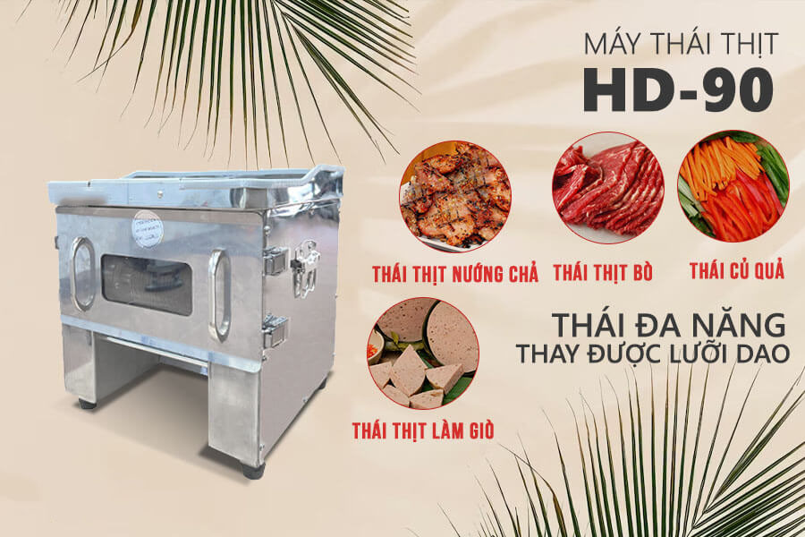 Máy Thái Thịt Tươi Sống HD-90