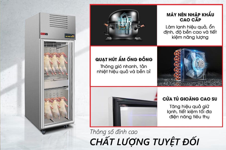 Tủ hong sấy vịt 1 cánh XDF-1D-SY01