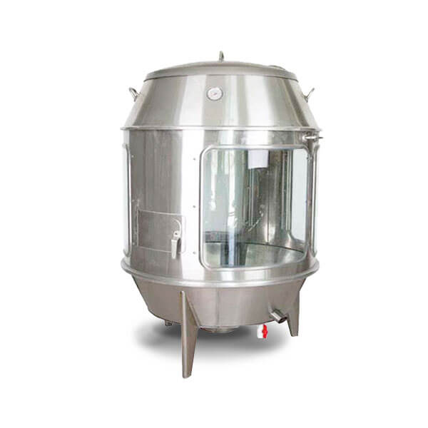 Lò quay vịt inox kính 80 cm (8 – 12 con)