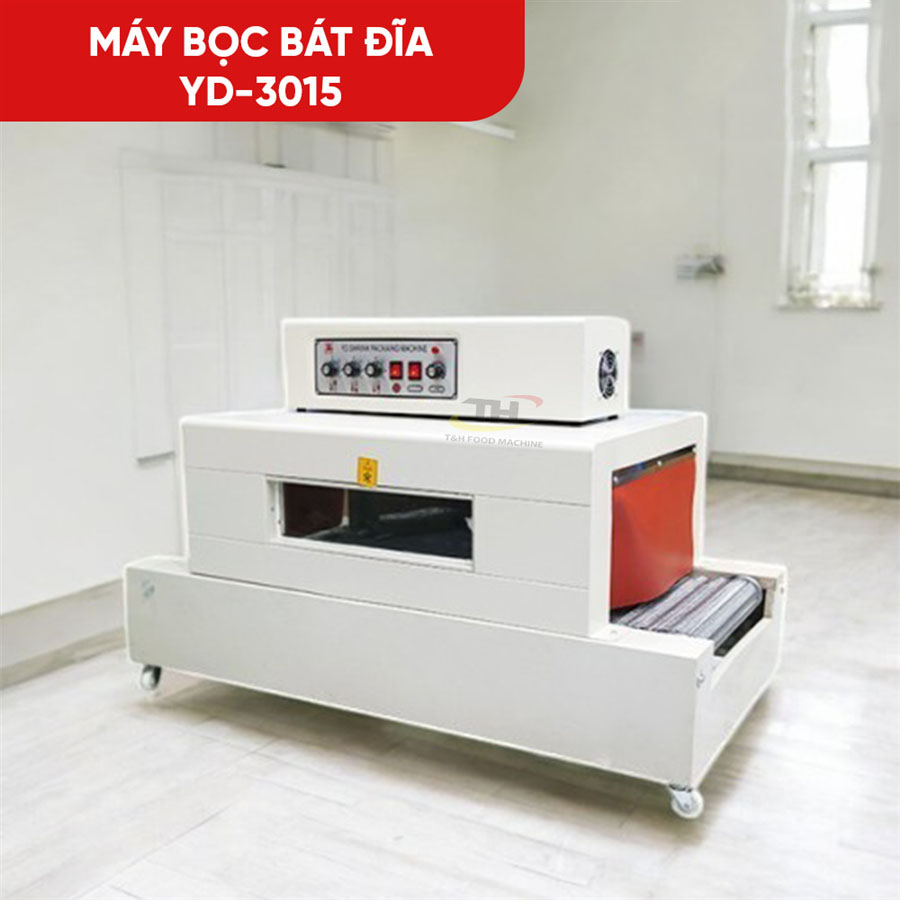 Máy bọc bát đĩa - Máy bọc màng co YD-3015