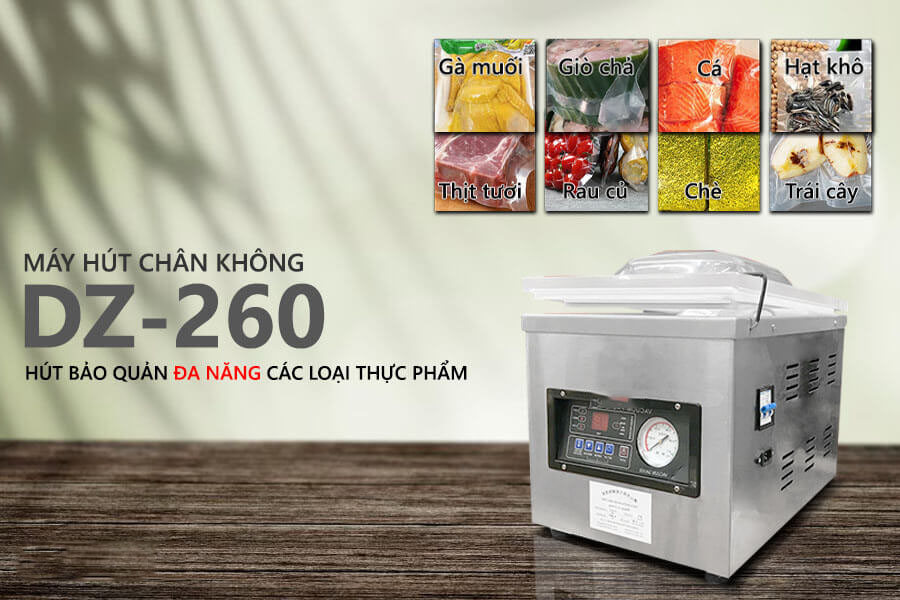 Máy Hút Chân Không Gia Đình DZ-260