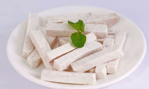 KHOAI MÔN CHỈ TÍM CẮT SỢI ĐÔNG LẠNH