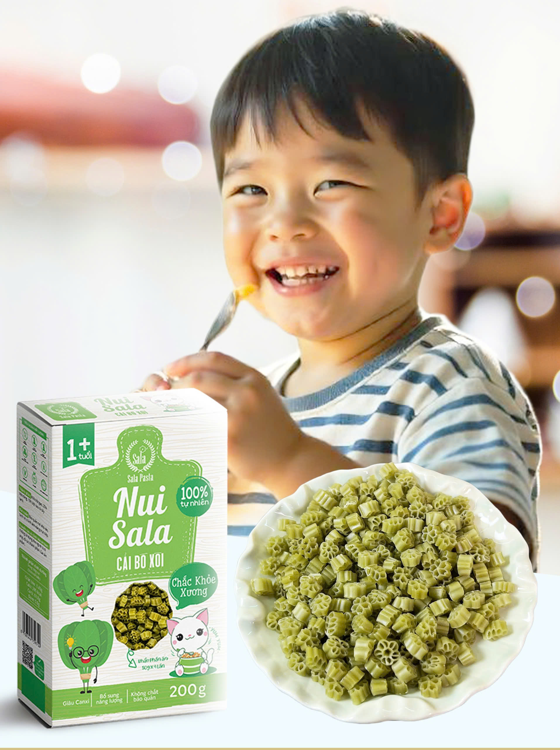 Nui Sala Cải bó xôi