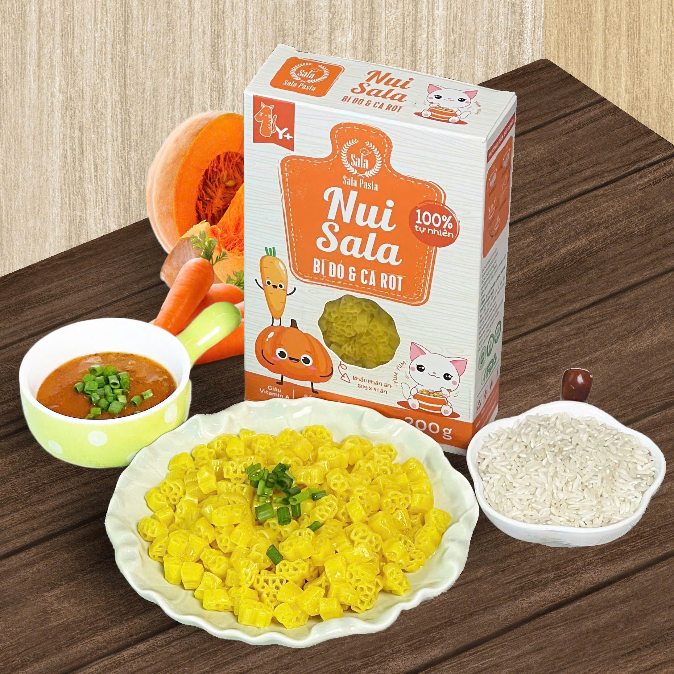 Nui Sala Bí đỏ cà rốt