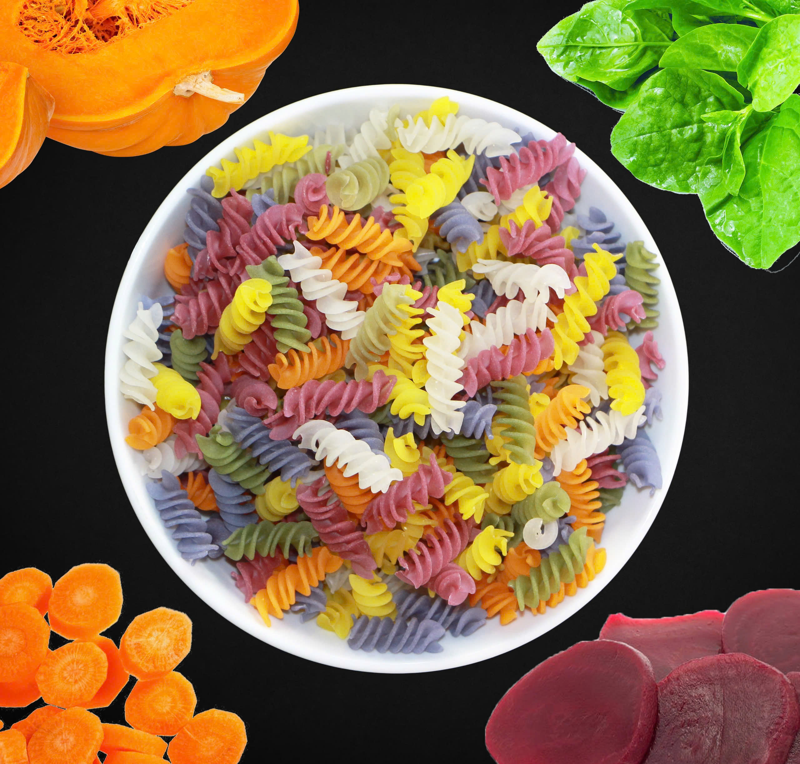 Nui Sala Ngũ Sắc Hình Xoắn