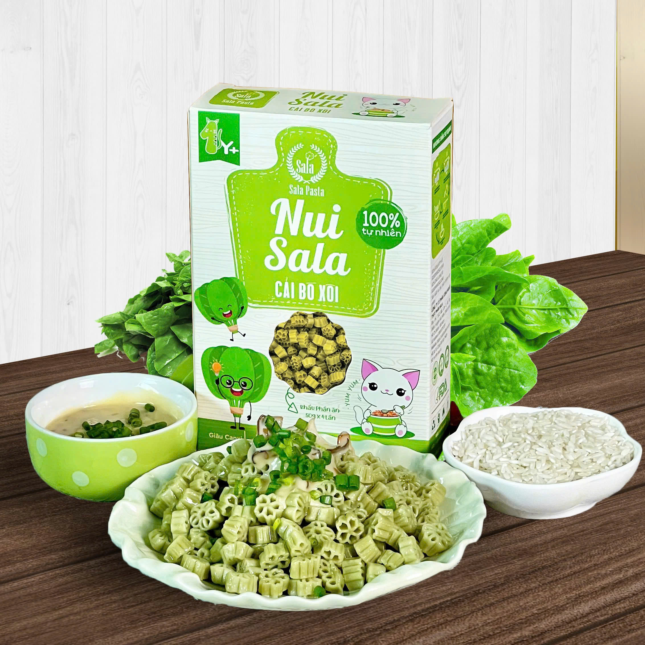 Nui Sala Cải bó xôi