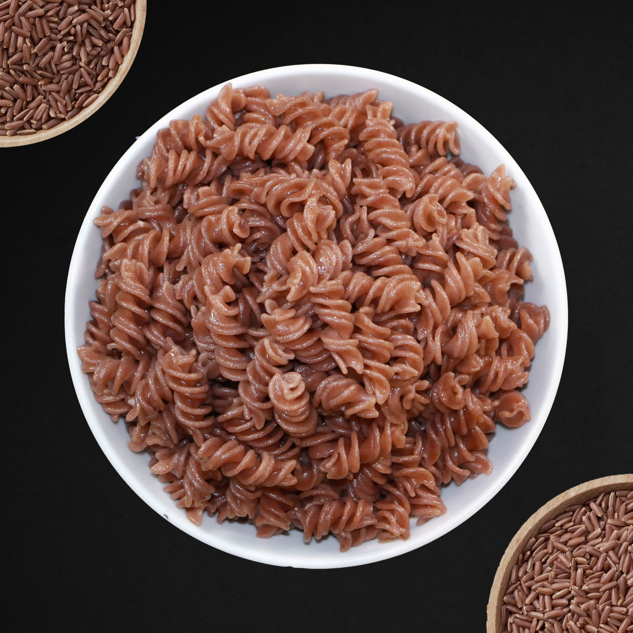 Nui Sala gạo lứt hình Xoắn